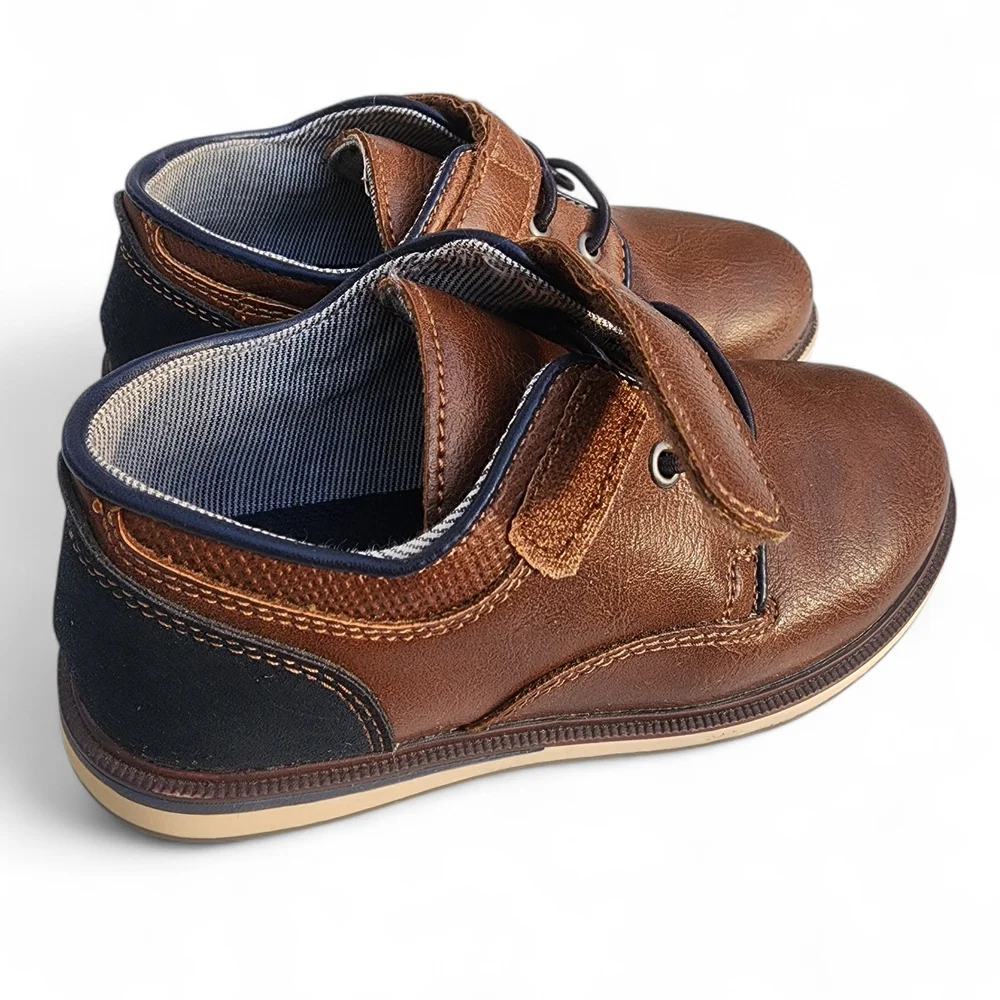 Jumping Beans Boys Brown Dress Shoes Loafers - Size 10